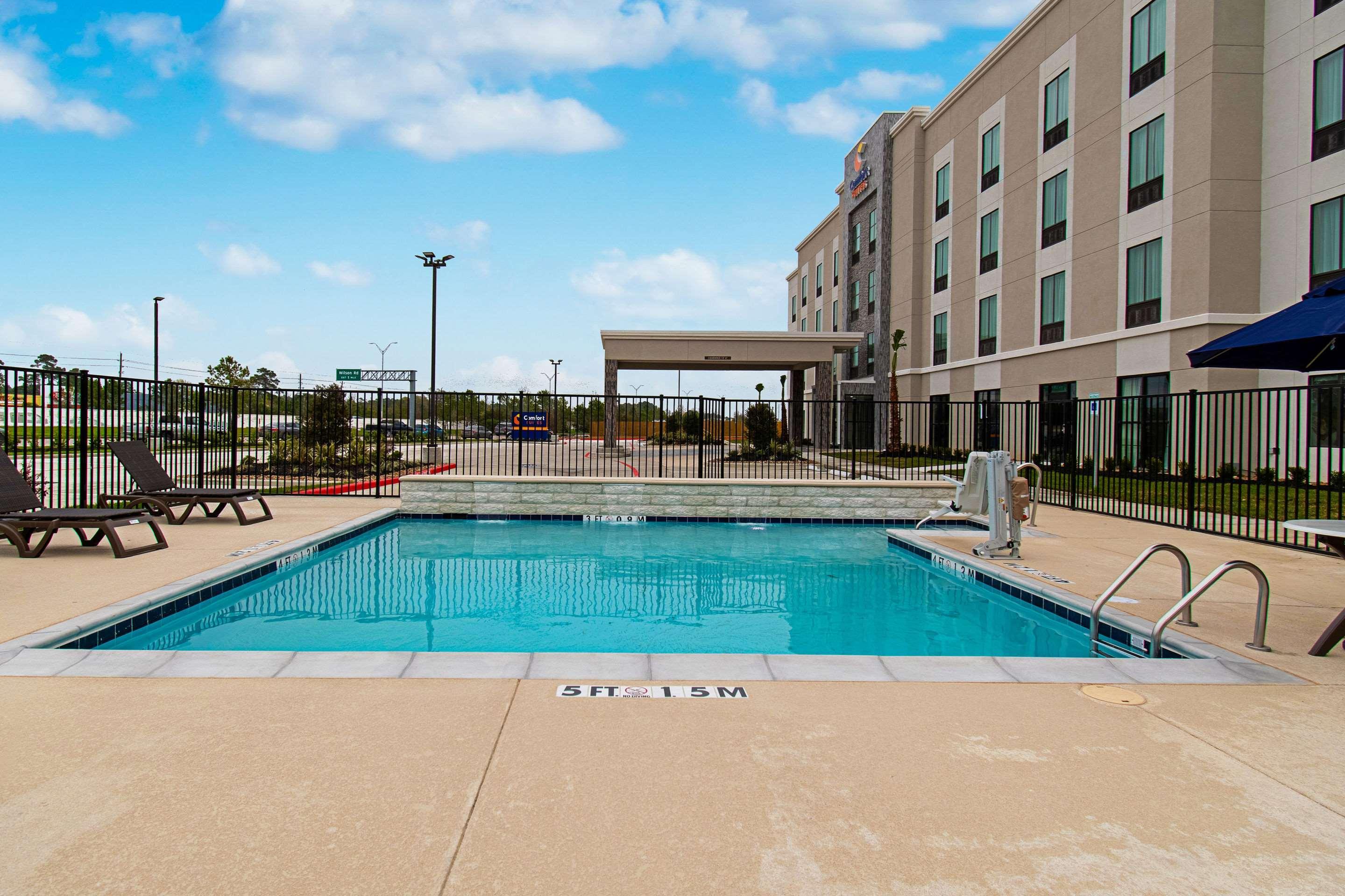Comfort Suites Humble Houston Iah Exterior foto